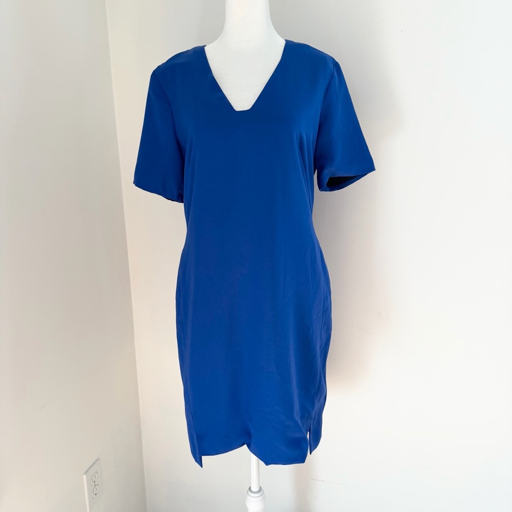 NEW WITH TAGS Saks Fifth Avenue Cobalt Blue Dress -Vintage size 6